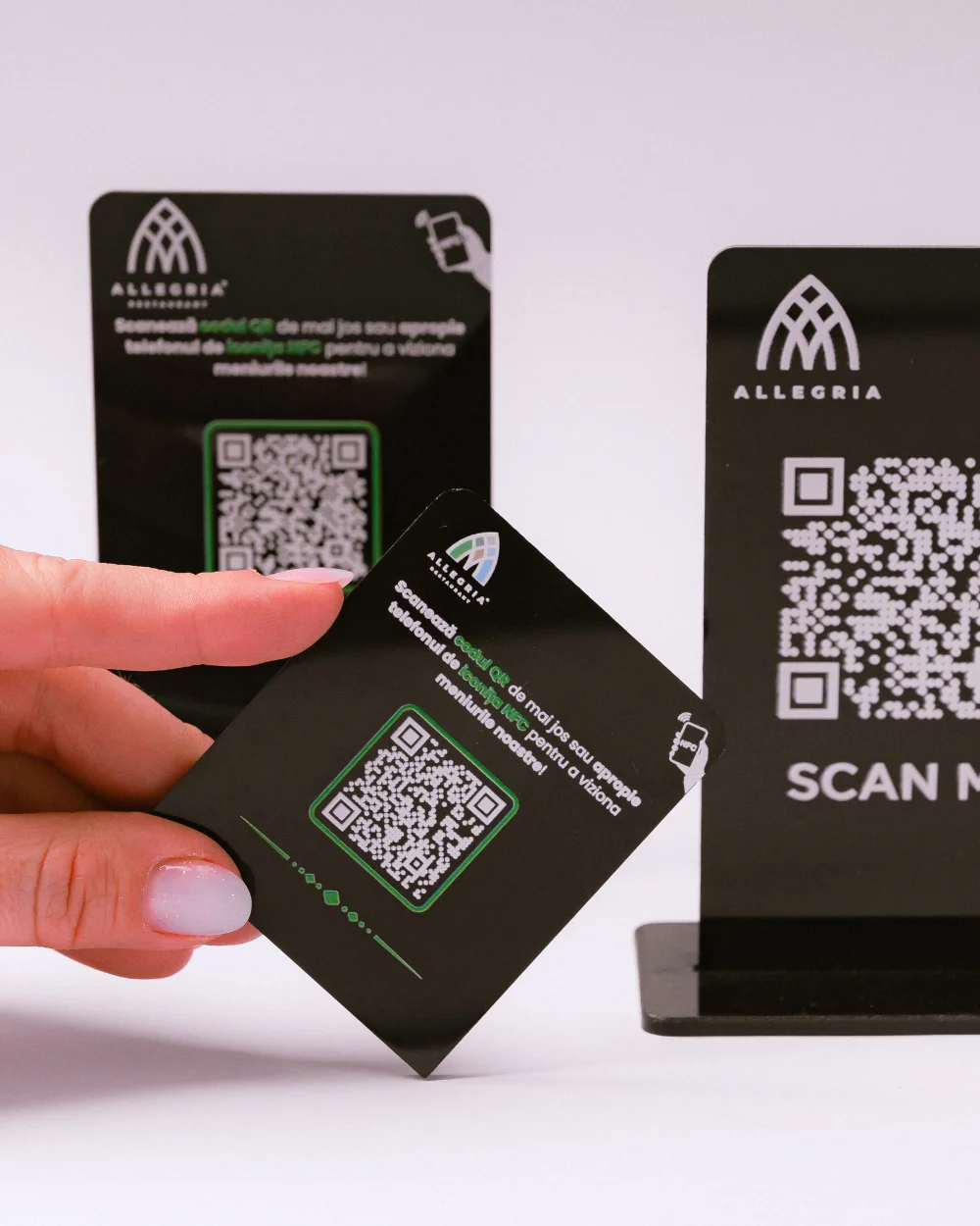 Meniu QR Cod Print UV Restaurant